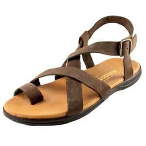 KOUROS-ΔΕΡΜΑΤΙΝΑ ΑΝΔΡΙΚΑ ΣΑΝΔΑΛΙΑ-8-15-CAMEL NUBUCK