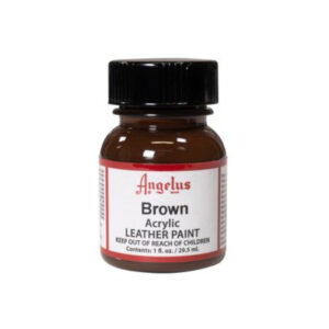 Angelus-Acrylic-Leather-Paint-Brown-29.5ml.jpg Angelus Brown Acrylic Leather Paint 29,5ml