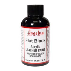 Angelus-Flat-Black-Acrylic-Leather-Paint-118ml-1.webp Angelus Flat Black Acrylic Leather Paint 118ml