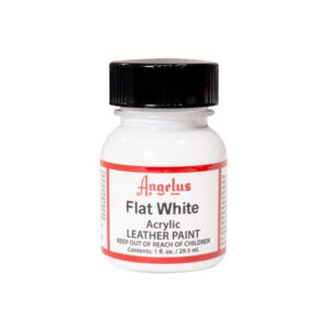 Angelus-Leather-Paint-White-Flat-295ml-λευκό-ΜΑΤ.jpg Angelus Flat White Acrylic Leather Paint 29,5ml