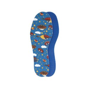 ANATOMISCH Blue Aromat Kids - Παιδικοί πάτοι - Ύφασμα Λάστιχο